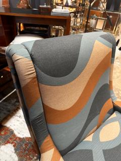 Mid Century Modern Pair of Regent Armchairs by Marco Zanuso Italy 1960s - 3431079
