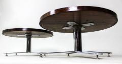 Mid Century Modern Pair of Rosewood Coffee Tables Brazil 1960s - 1695270