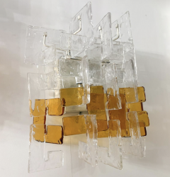 Mid Century Modern Pair of Wall light by Carlo Nason 1960s - 4299603