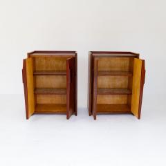 Mid Century Modern Pair of Wood Buffets Cabinets Italy 1950s - 3243629