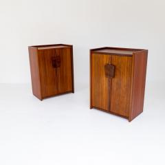 Mid Century Modern Pair of Wood Buffets Cabinets Italy 1950s - 3243631