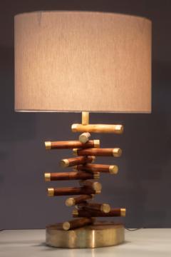 Mid Century Modern Pair of table lamps by Brazilian Designer Brazil 1960s - 4206655