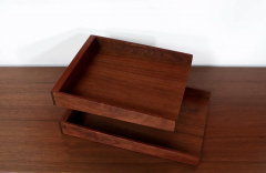 Mid Century Modern Paper Magazine Tray Holder - 2563405