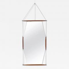 Mid Century Modern Paraggi Hanging Mirror by Ico Parisi for MIM Italy 1958 - 4627227