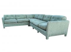 Mid Century Modern Parsons Style Sectional Sofa after Milo Baughman - 2058913