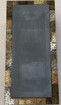 Mid Century Modern Paul Evans for Directional Brutalist Metal Large Coffee Table - 2925827