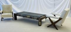 Mid Century Modern Paul Evans for Directional Brutalist Metal Large Coffee Table - 2925834