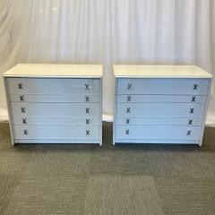 Mid Century Modern Paul Frankl Style Dresser Nightstands Lacquer John Stuart - 2763261