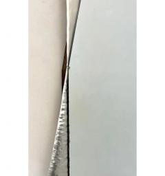 Mid Century Modern Postmodern Italian Metal Frame Full Length Wall Mirror 1970 - 4553104