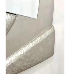 Mid Century Modern Postmodern Italian Metal Frame Full Length Wall Mirror 1970 - 4553105