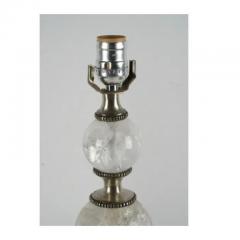 Mid Century Modern Rock Crystal Orb Table Lamp - 3207969