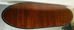 Mid Century Modern Rosewood Ebony Dining Table Dunbar Art Deco Style - 2846607