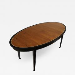 Mid Century Modern Rosewood Ebony Dining Table Dunbar Art Deco Style - 2847870