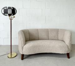 Mid Century Modern Scandinavian Leather Wrapped Ewa Floor Lamp Sweden 1950s - 2531053