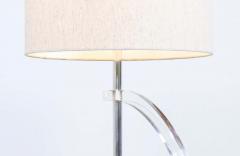 Mid Century Modern Sculpted Lucite Table Lamps - 2307450