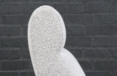 Mid Century Modern Sculpted Slipper Chair - 4253298