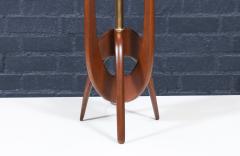 Mid Century Modern Sculpted Table Lamp by R J Manufacturing - 4469996