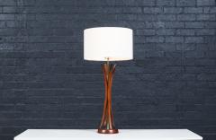 Mid Century Modern Sculpted Table Lamp by Roller Lamp Co  - 4453626