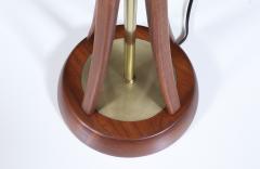 Mid Century Modern Sculpted Table Lamp by Roller Lamp Co  - 4453633