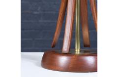 Mid Century Modern Sculpted Table Lamp by Roller Lamp Co  - 4453635