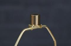 Mid Century Modern Sculpted Walnut Table Lamp w Blue Mosaic Tiles - 4101650