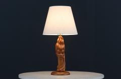 Mid Century Modern Sculpted Woman Figure Table Lamp by Lighthouse Co  - 4334252