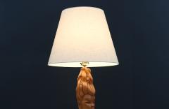 Mid Century Modern Sculpted Woman Figure Table Lamp by Lighthouse Co  - 4334255