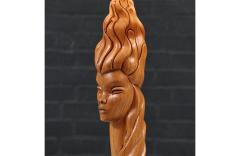 Mid Century Modern Sculpted Woman Figure Table Lamp by Lighthouse Co  - 4700159