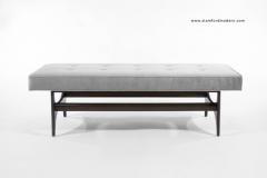 Mid Century Modern Sculptural Walnut Bench - 291624