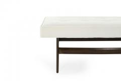 Mid Century Modern Sculptural Walnut Bench - 869395