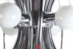 Mid Century Modern See Through Chandelier by Gaetano Scolari for Lightolier - 4499712