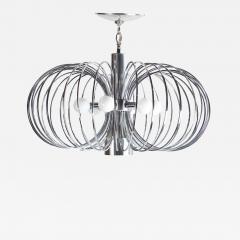 Mid Century Modern See Through Chandelier by Gaetano Scolari for Lightolier - 4504194