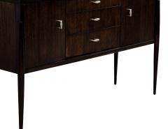 Mid Century Modern Sideboard Cabinet in Zebra Wood - 1800924