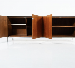 Mid Century Modern Sideboard Wood and marble Italy 1970s - 4034468
