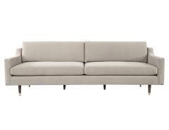 Mid Century Modern Sofa Restored in Designer Velvet - 4155075