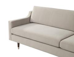 Mid Century Modern Sofa Restored in Designer Velvet - 4155076