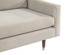 Mid Century Modern Sofa Restored in Designer Velvet - 4155077