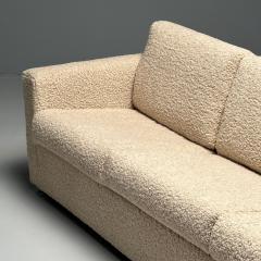 Mid Century Modern Sofa by Stendig New Luxurious Boucle Switzerland 1950s - 3382606