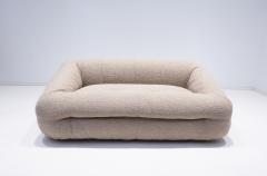 Mid Century Modern Sofa in Beige Boucle - 2906023