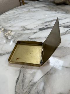 Mid Century Modern Solid Brass Trinket or Jewelry Box - 4373780