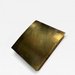 Mid Century Modern Solid Brass Trinket or Jewelry Box - 4374478