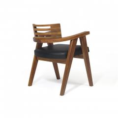 Mid Century Modern Solid Koa Dining Chairs - 1924757