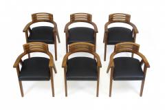 Mid Century Modern Solid Koa Dining Chairs - 1924760