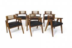 Mid Century Modern Solid Koa Dining Chairs - 1924761