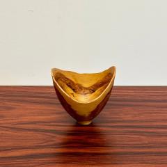 Mid Century Modern Studio Made Bowl Vessel Tableware White Cedar Signed - 3377962