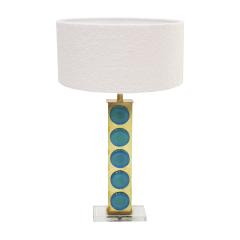 Mid Century Modern Style Murano Glass Pair of Italian Table Lamps - 2154664