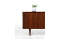 Mid Century Modern Style Tambour Door Credenza by Danish Modern LA - 2679385