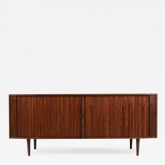 Mid Century Modern Style Tambour Door Credenza by Danish Modern LA - 2682189