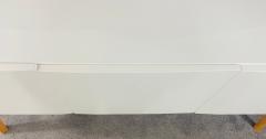Mid Century Modern Style White Lacquered Sideboard Credenza or Cabinet - 2865139