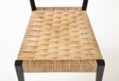Mid Century Modern Tall Ladder Back Chair in the Style of Gio Ponti - 2769142